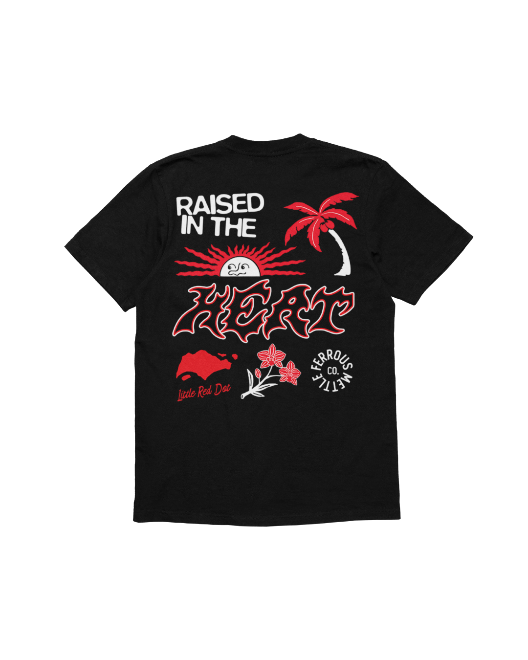 RAISED IN THE HEAT